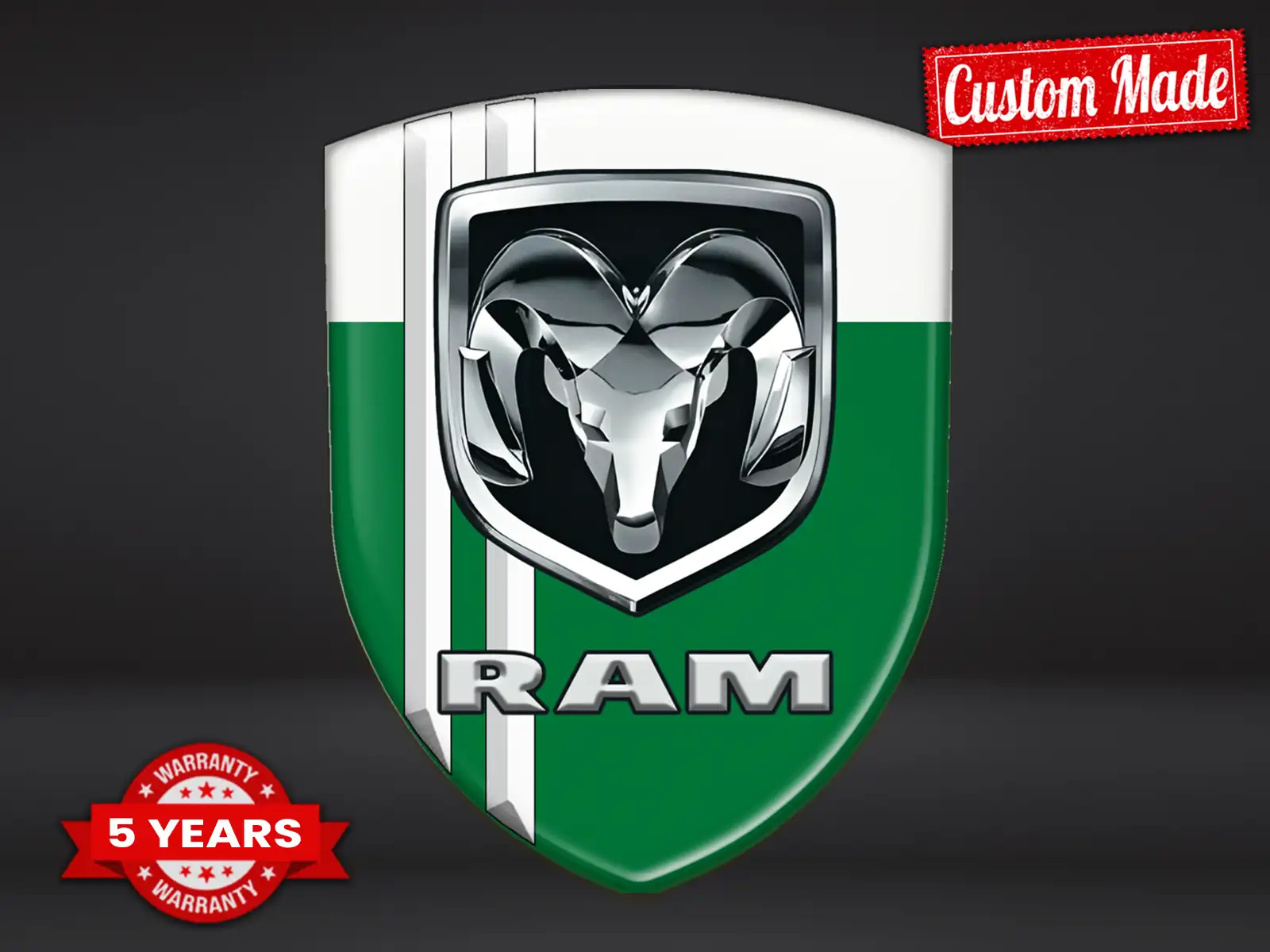 Dodge Etiquetas Negocio Resistentes Estilo Personalizables